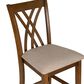 Linon Home Decor Maggie Counter Stool in Brown (Set of 2), , large