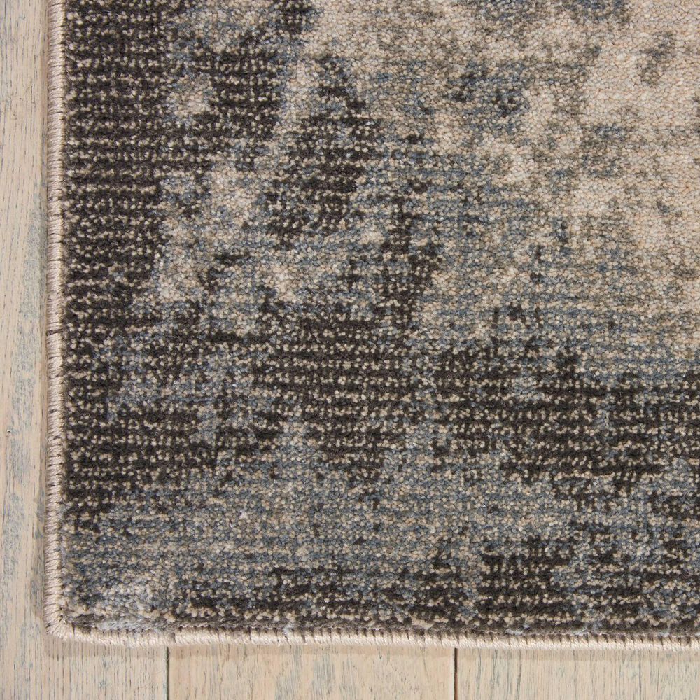 Nourison Maxell MAE13 9&#39;3&quot; x 12&#39;9&quot; Ivory and Grey Area Rug, , large