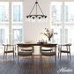 Hunter Devon Park 9-Light Chandelier in Onyx Bengal and Barnwood, , large
