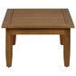 Linon Home Decor Arlen 2-Piece Outdoor Conversation Set with Beige Cushion in Brown, , large