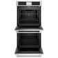 Cafe 27" Built-In Convection Double Wall Oven in Stainless Steel, , large