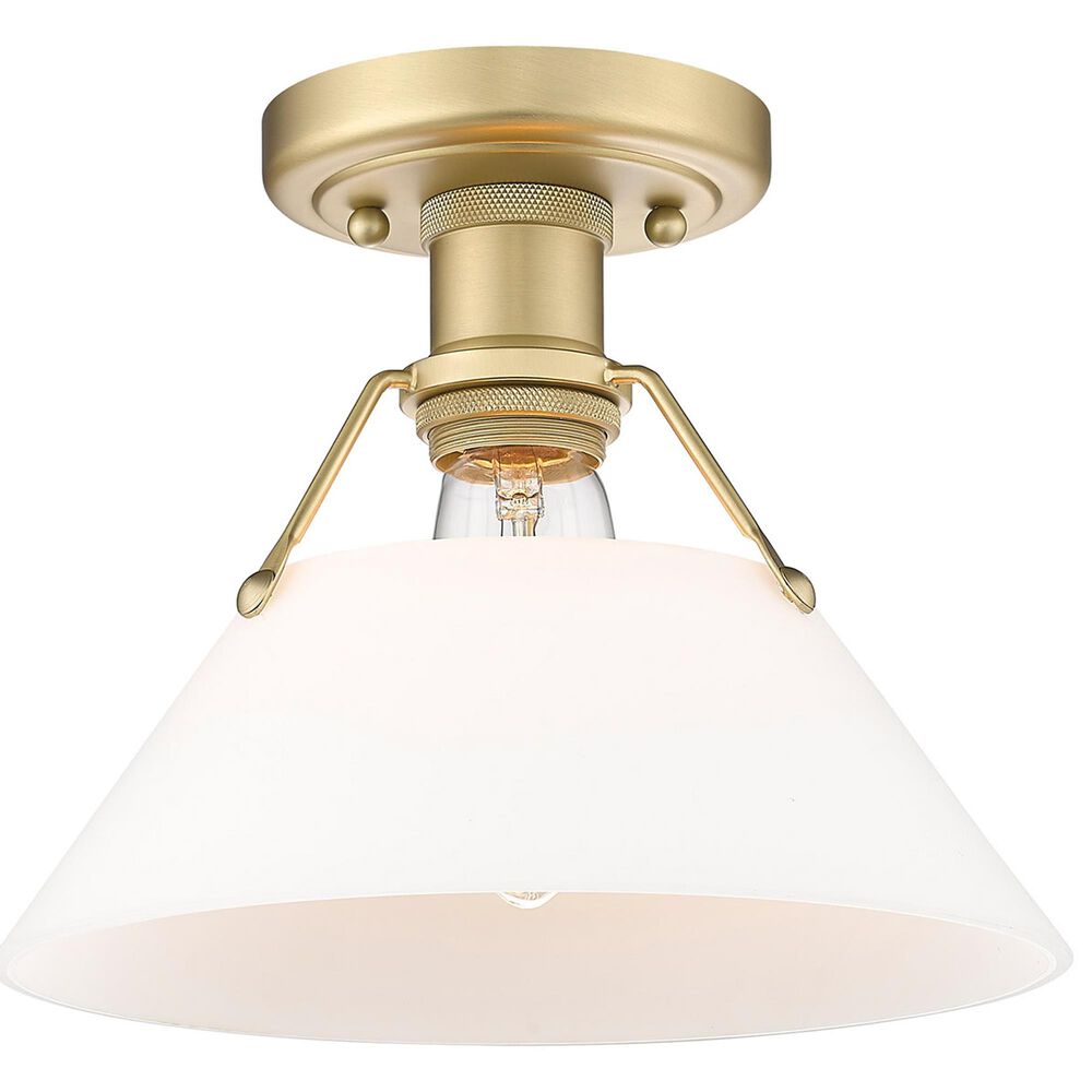 Golden Lighting Orwell Flush Mount in Brushed Champagne Bronze, , large