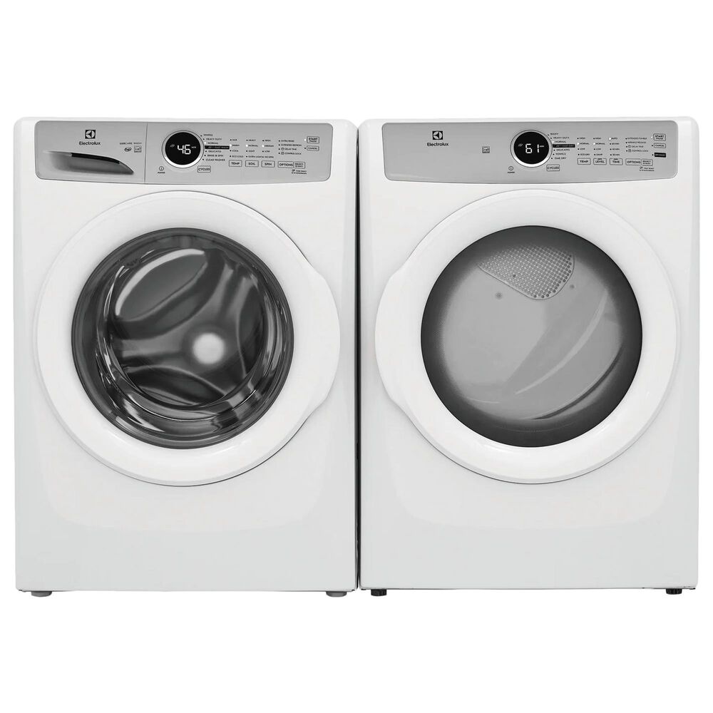 Electrolux 4.4 Cu. Ft. Front Load Washer with 8.0 Cu. Ft. Electric Dryer in White , , large