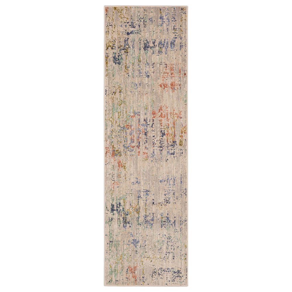 Karastan Axiom Static 92112-70042 2"4" x 7"10" Dove Runner, , large