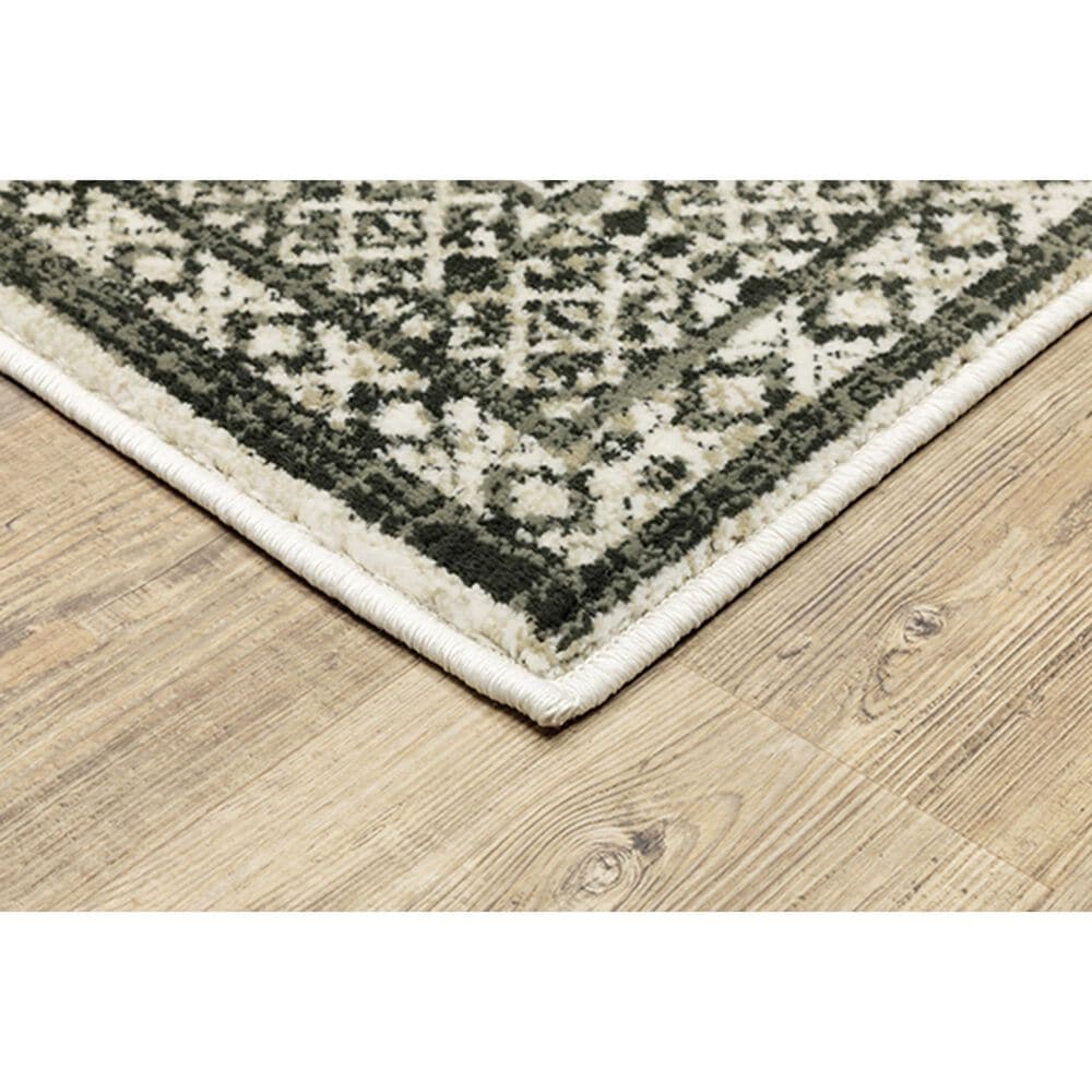 Oriental Weavers Georgia Medallion 659C0 7&#39;10&quot; x 10&#39; Ivory Area Rug, , large