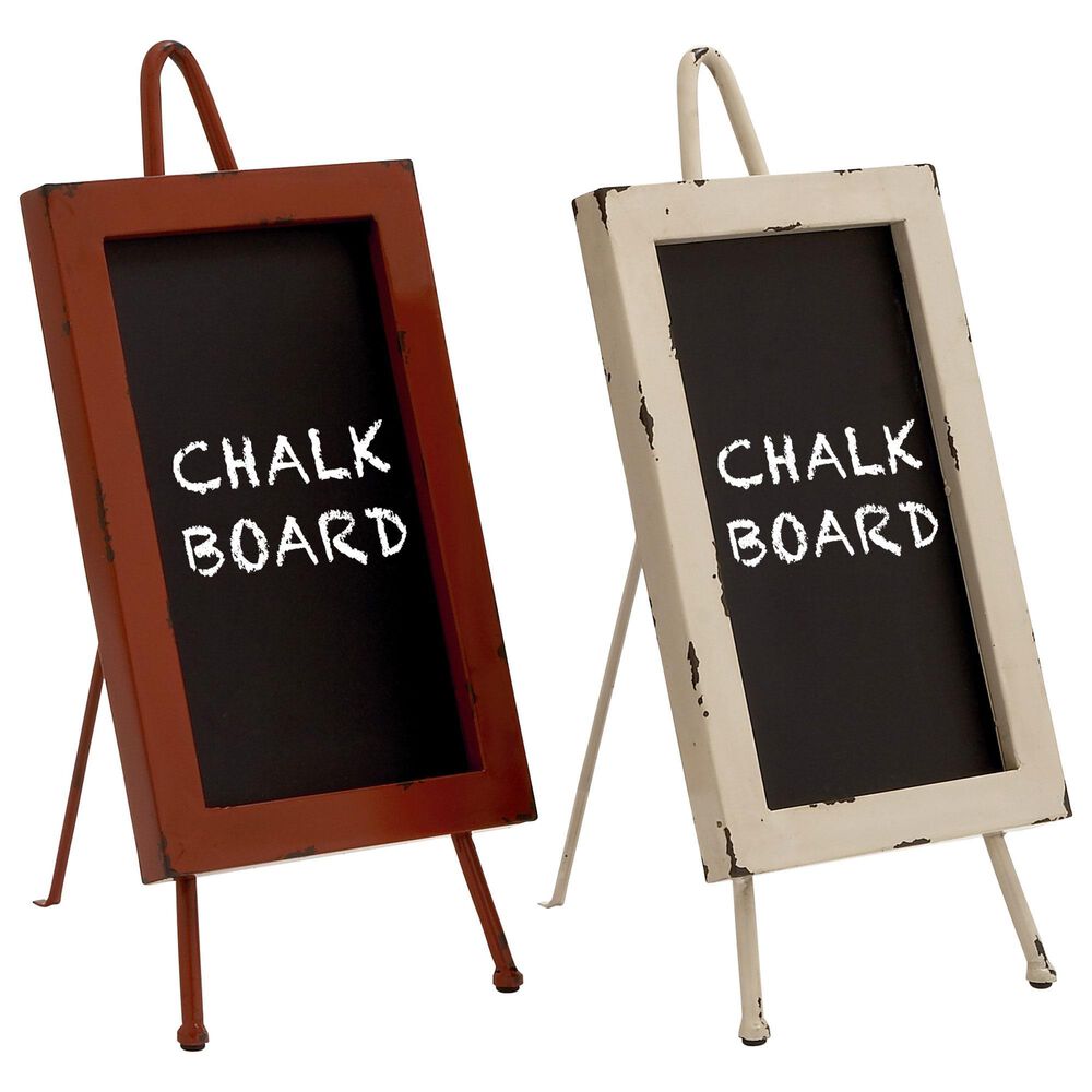 Maple and Jade 17" x 10" Chalkboards in Black (Set of 2), , large