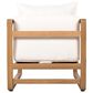 Hearth and Haven Outdoor Club Chair with Oversized Seat and Cushions in Beige, , large