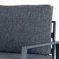 CorLiving Eden 4-Piece Patio Conversation Set in Grey, , large