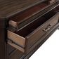 New Heritage Design Lyndhurst 5-Piece Queen Bedroom Set in Walnut Brown, , large