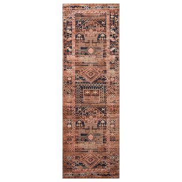 Loloi II Layla  2" x 5" Mocha and Blush Area Rug, , large
