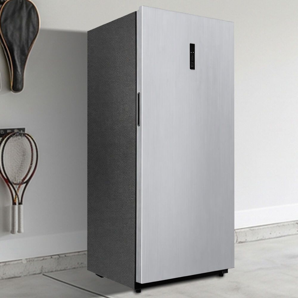 Element 13.8 Cu. Ft. Upright Convertible Freezer/Refrigerator in Stainless Steel, , large