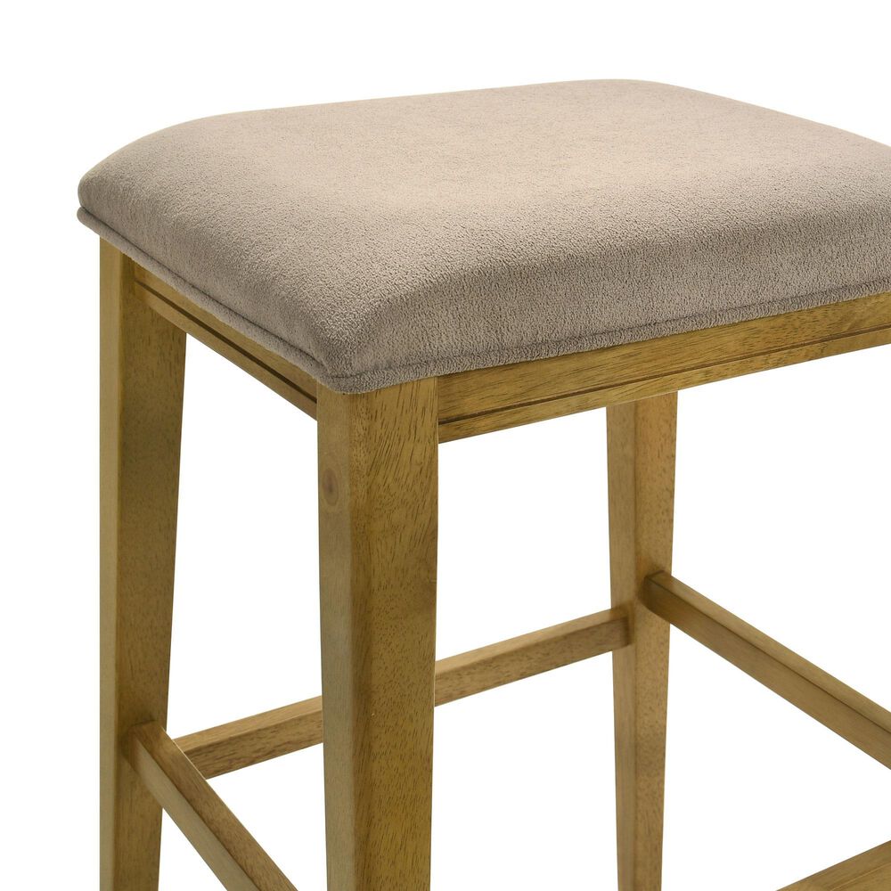 Armen Living Jane Bar Height Stool in Amber Glow, , large