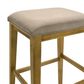 Armen Living Jane Bar Height Stool in Amber Glow, , large