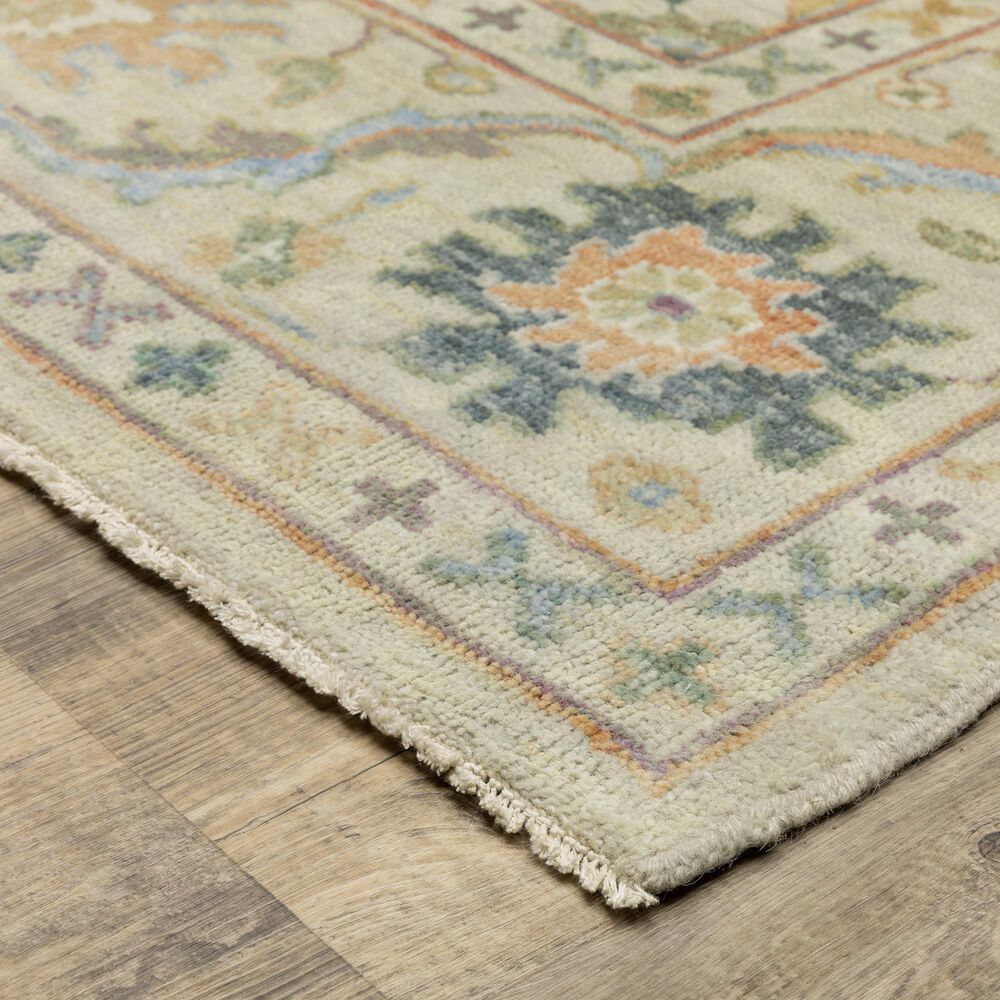 Oriental Weavers Palace Beige and Green 9&#39; x 12&#39; Area Rug, , large