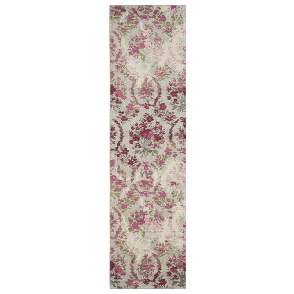 Safavieh Monaco MNC205R 2"2" x 12" Ivory and Pink Runner, , large