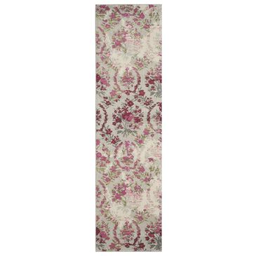 Safavieh Monaco MNC205R 2"2" x 12" Ivory and Pink Runner, , large