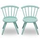 Delta Windsor Chair in Aqua (Set of 2), , large