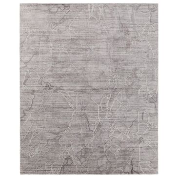 Feizy Rugs Whitton 4" x 6" Gray and Ivory Area Rug, , large