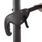 Furniture of America Zora 10" LED Bulb Double Top Octagon Patio Umbrella with Base in Beige, , large