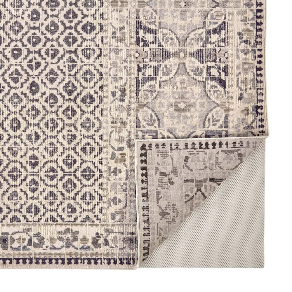Feizy Kano 7&#39;10&quot; x 11&#39; Gray and Ivory Area Rug, , large