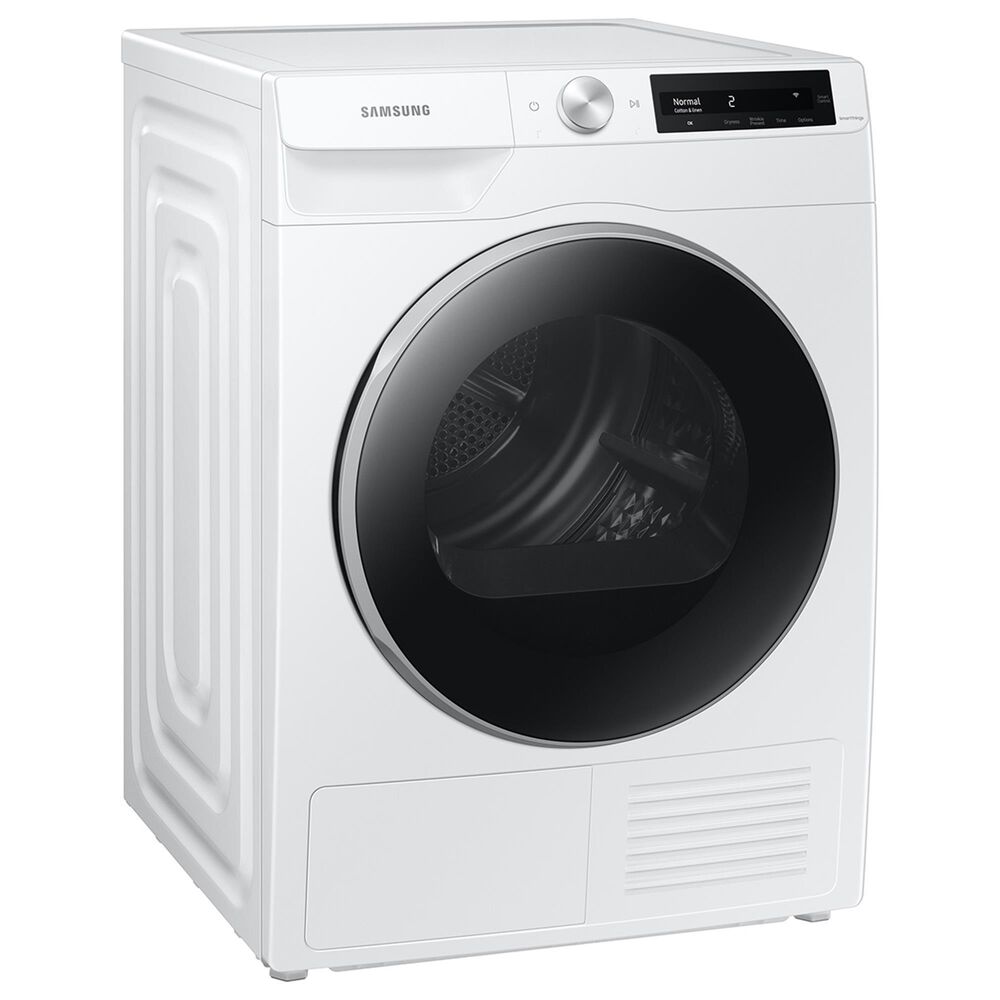Samsung 4.0 Cu. Ft. Stackable Smart Electric Dryer with Ventless Heat Pump in White, , large
