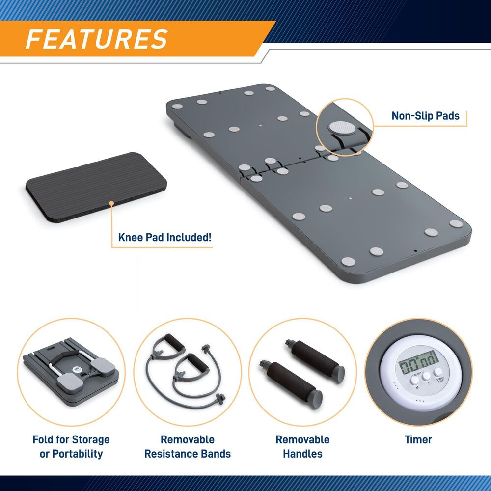 Marcy Multi-Function Fitness Platform in Gray, , large