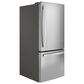 GE Appliances 21 Cu. Ft. Bottom-Freezer Refrigerator with Optional Icemaker in Fingerprint Resistant Stainless Steel, , large