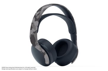 Sony Pulse 3D Camouflage Wireless Headset for PlayStation 5 in Gray, , large