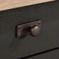 Sauder Cottage Road L-Shaped Desk in Raven Oak and Lintel Oak, , large