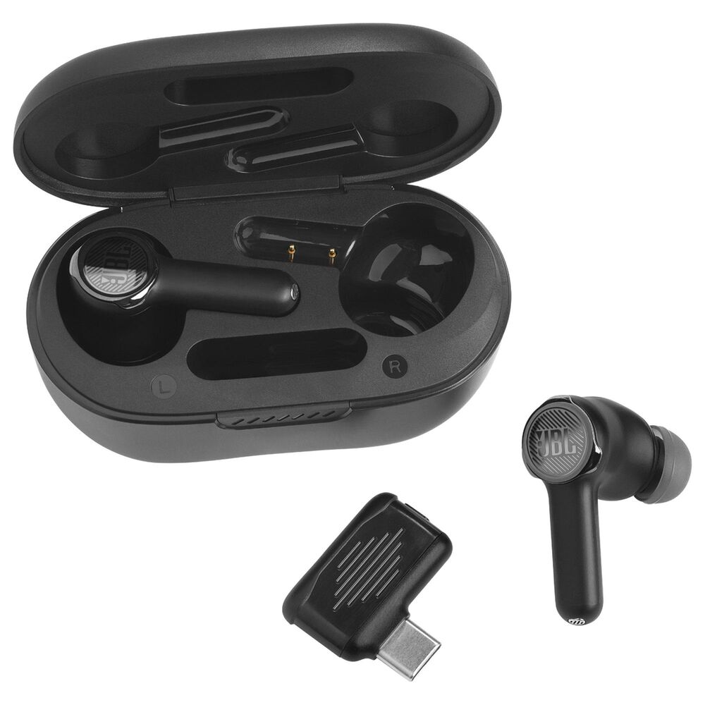 JBL Quantum Noise Canceling In-Ear Headphones in Black, , large