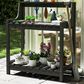 HOMLUX Outdoor Storage Potting Bench in Grey, , large