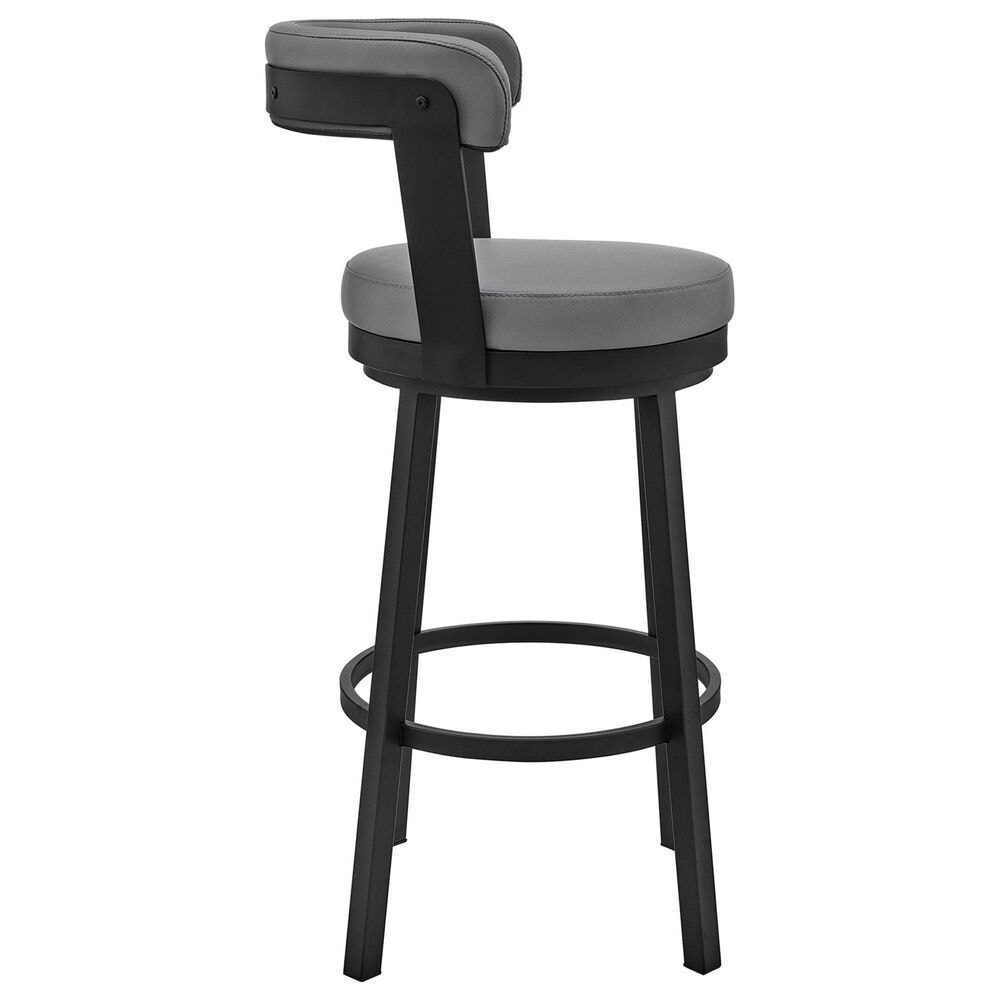Blue River Naomi and Bryant 5-Piece Counter Height Dining Set in Matte Black, , large