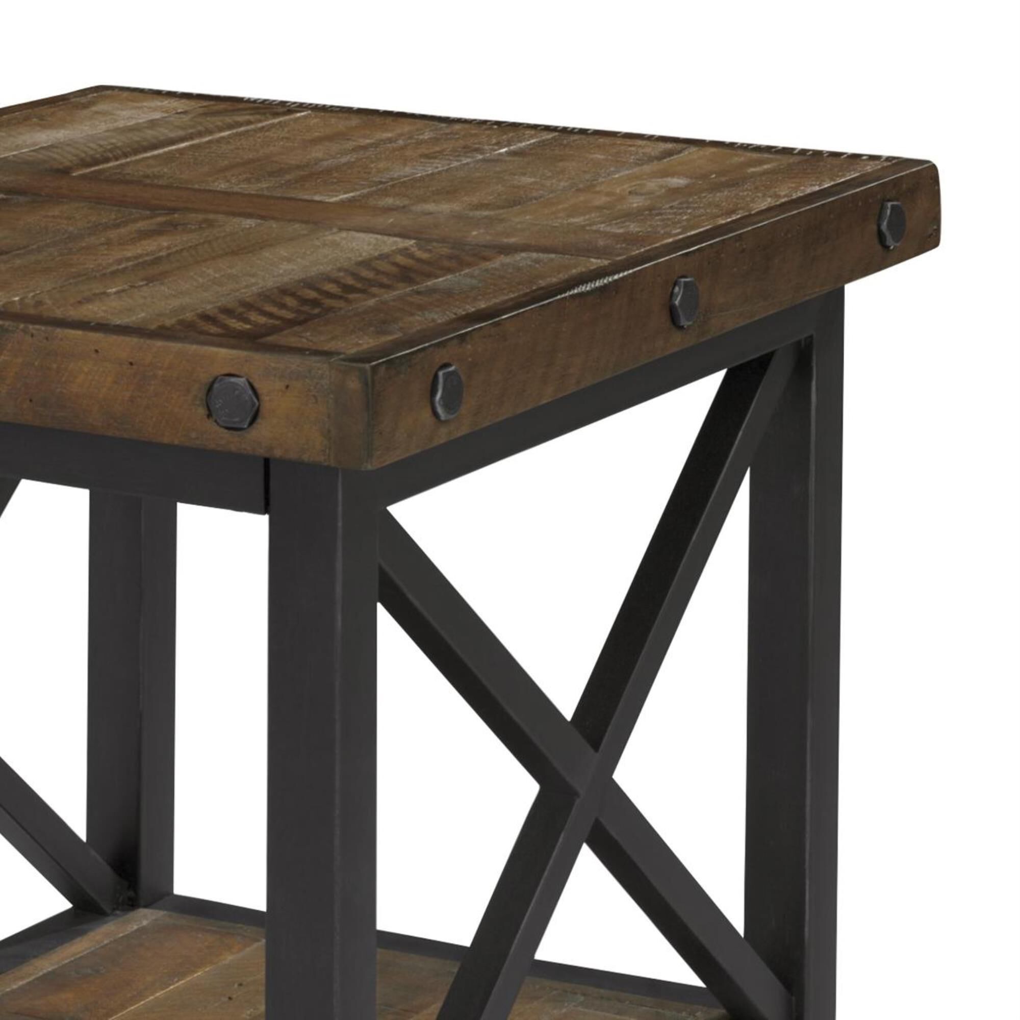 Flexsteel carpenter end table sales