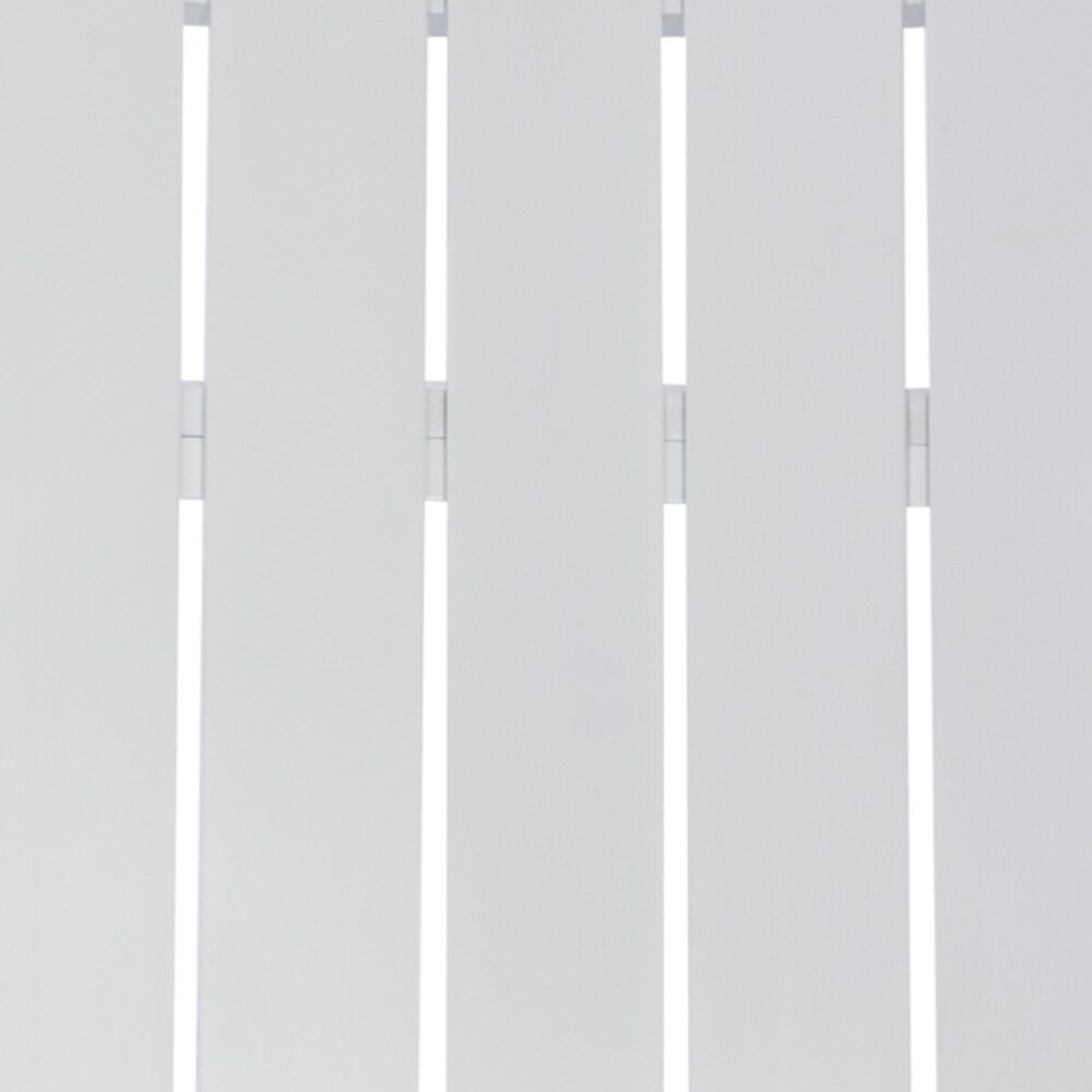 Linon Home Decor Adirondack Patio Chair in White, , large