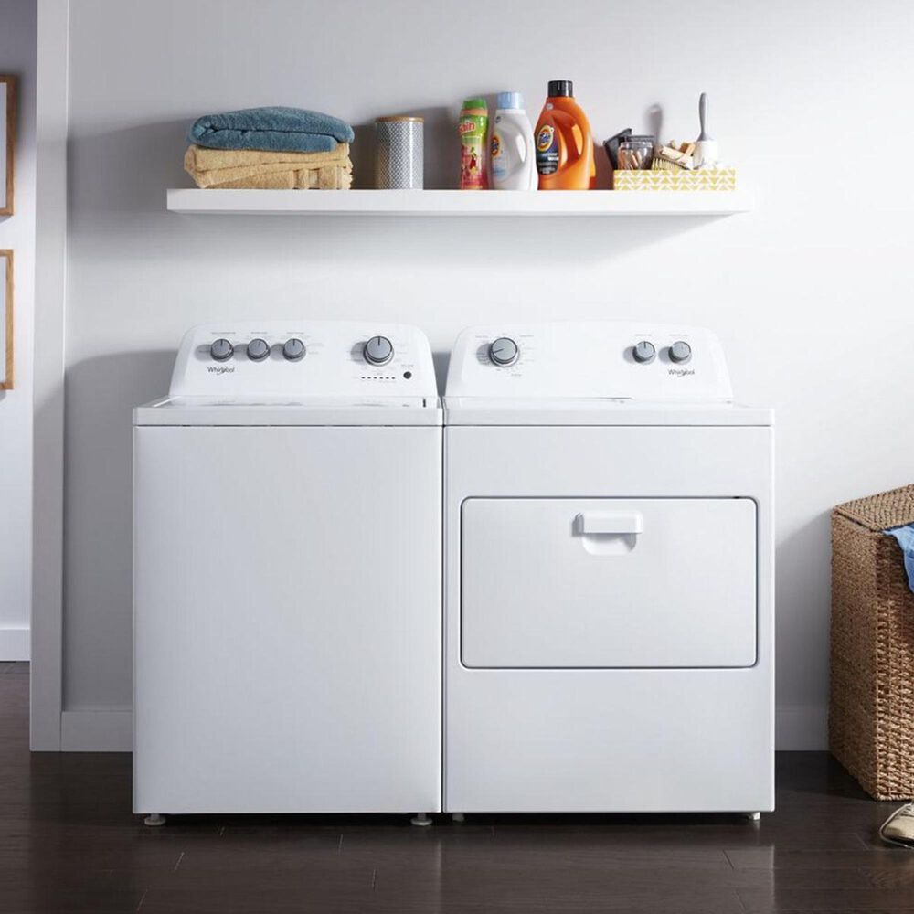 Whirlpool 3.9 Cu Ft Top Load Washer in White, , large