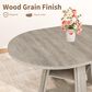 GARVEE 59" Oval Dining Table with Leaf in Light Ivory Gray - Table Only, , large