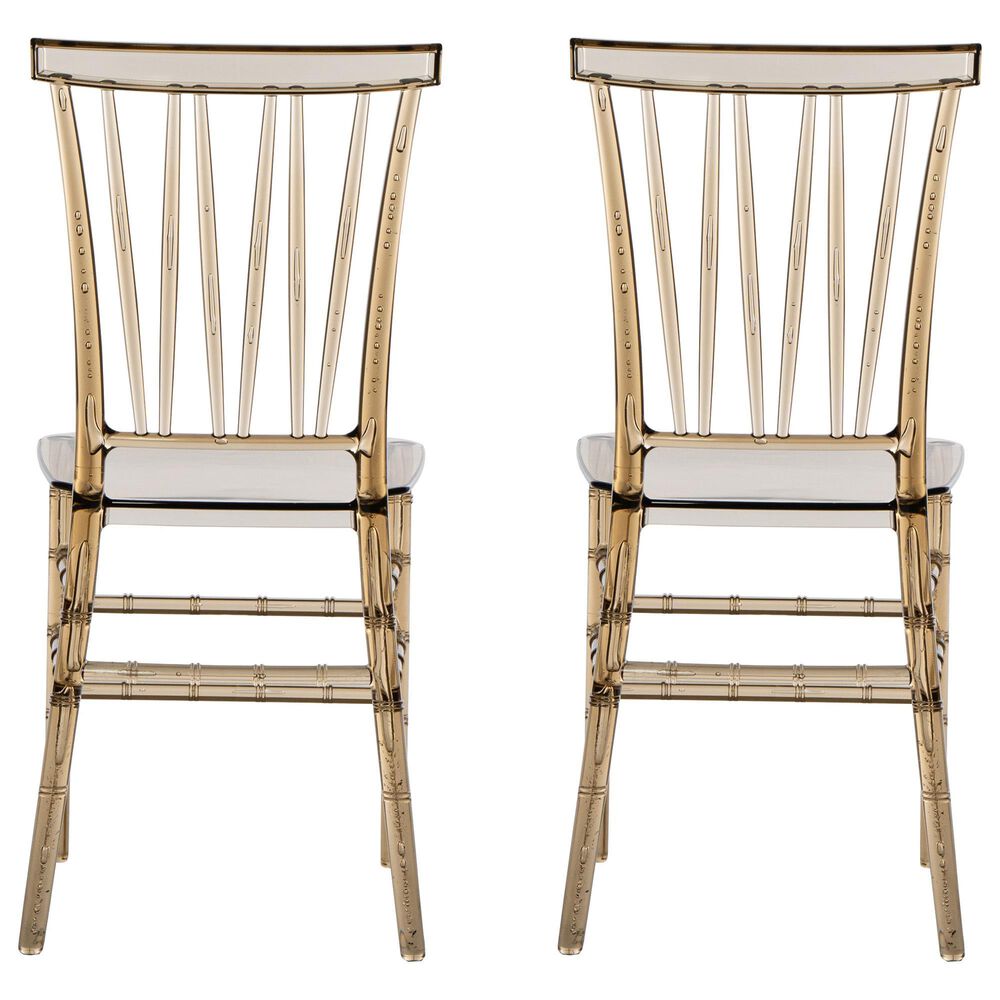 Rta Products Llc Chiavari Stackable Side Chair in Amber &#40;Set of 2&#41;, , large