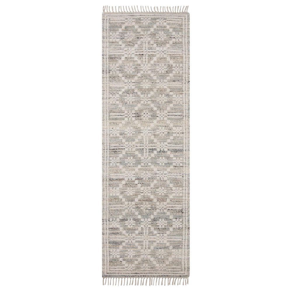 Angela Rose Rivers 2"6" x 7"6" Lagoon and Ivory Runner, , large