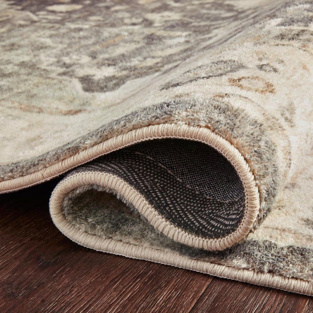 Loloi II Rosette ROS-09 2&#39;2&quot; x 3&#39;10&quot; Slate and Ivory Area Rug, , large