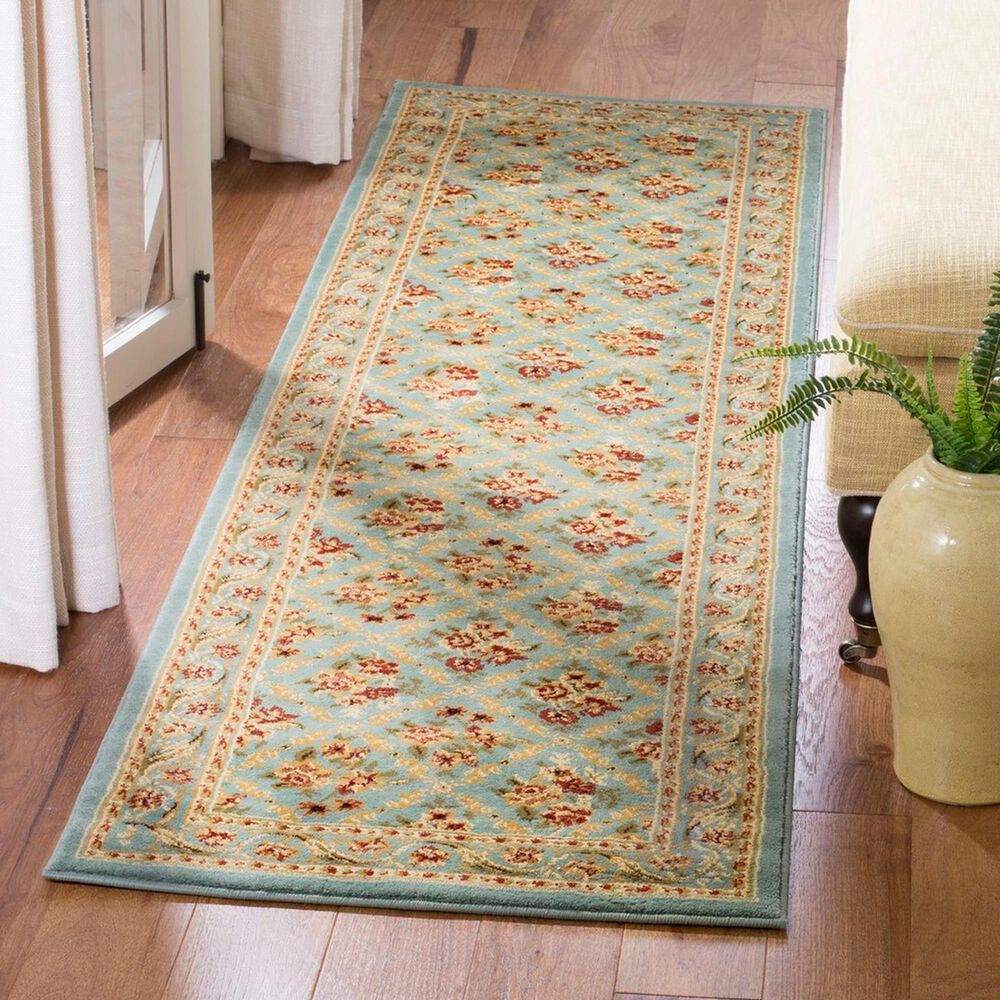 Safavieh Lyndhurst LNH556 2&#39;3&quot; x 16&#39; Blue Runner, , large