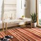 Safavieh Bandelier Bench with Off White Leather in Natural, , large