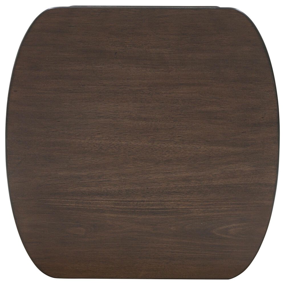 Ashley Korestone End Table in Dark Brown, , large