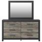 Ashley Broachmyn 5 Piece King Bookcase Bed Set in Black and Gray
, , large