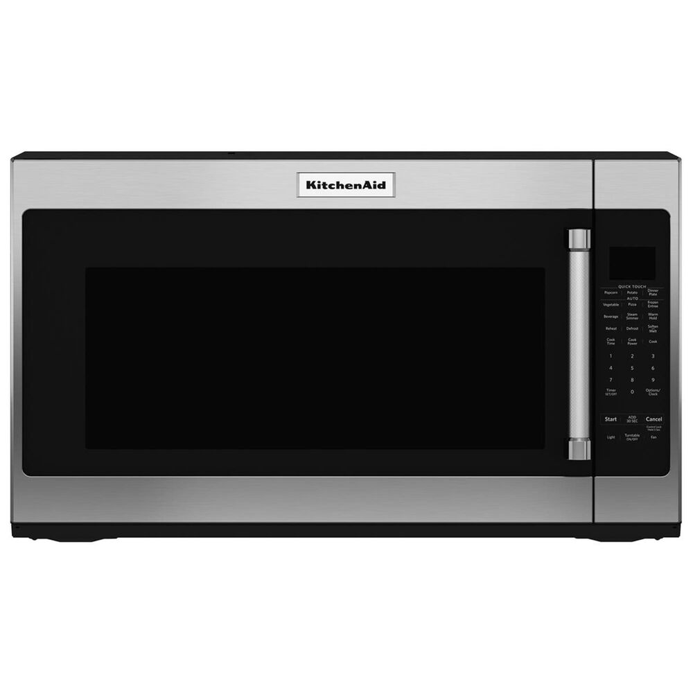 KitchenAid 2.0 Cu. Ft. Over the Range Microwave in Stainless Steel Nebraska Furniture Mart