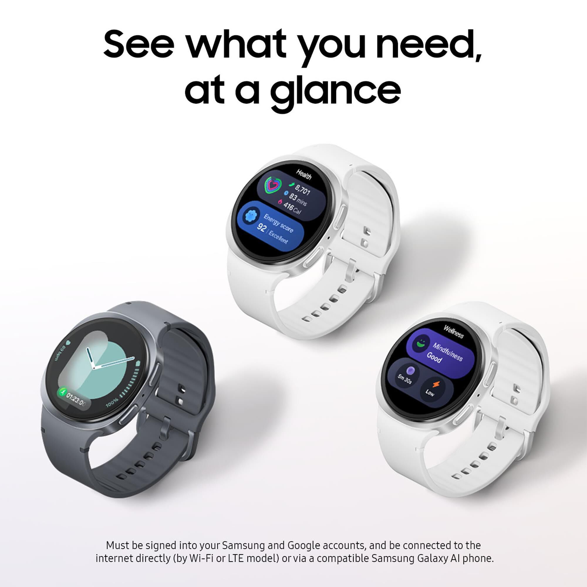 Samsung Galaxy Watch8 44mm in BT Silver