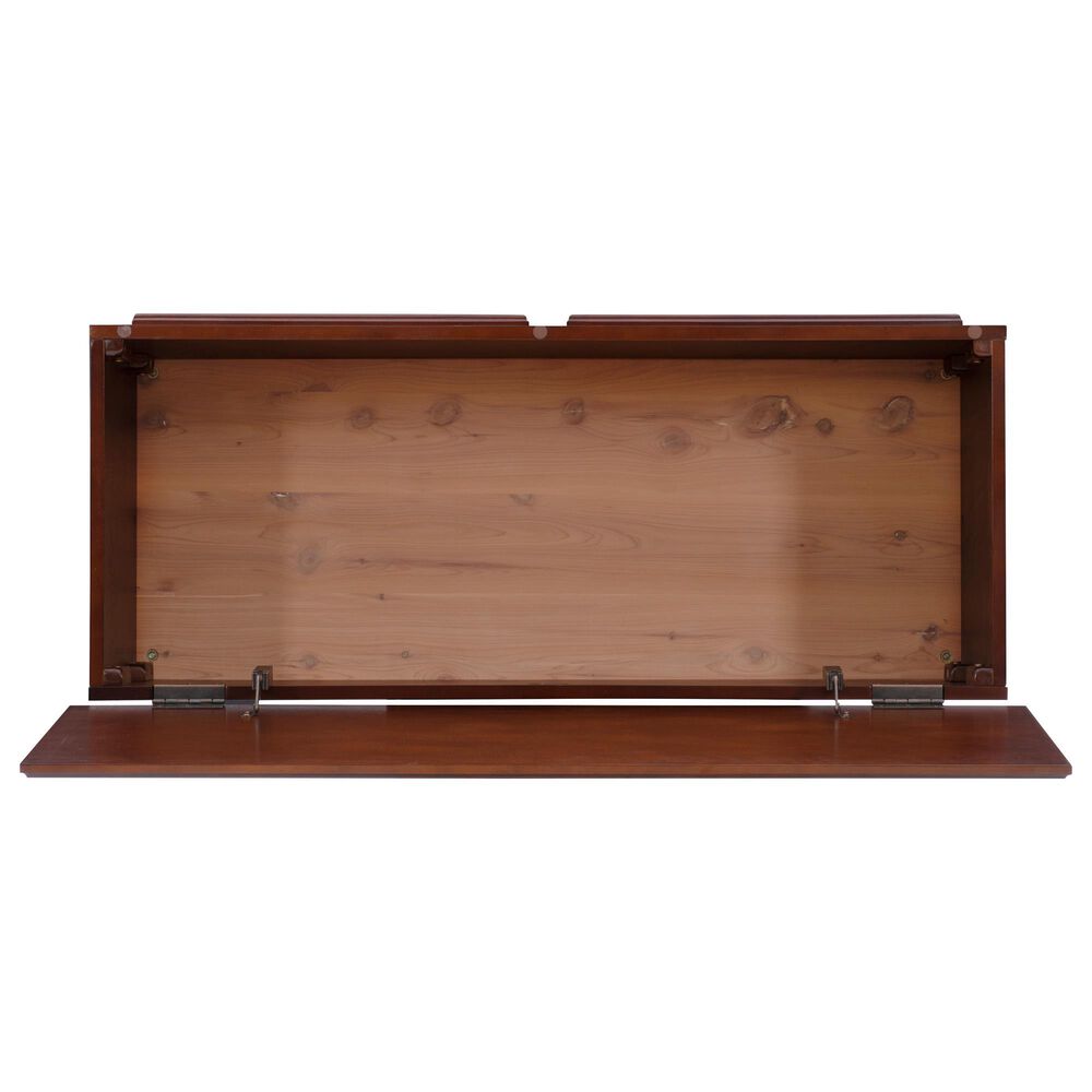 Linon Home Decor Chadwick Cedar Chest in Rich Cherry, , large