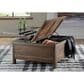 Ashley Moriville Lift Top Coffee Table in Grayish Brown, , large