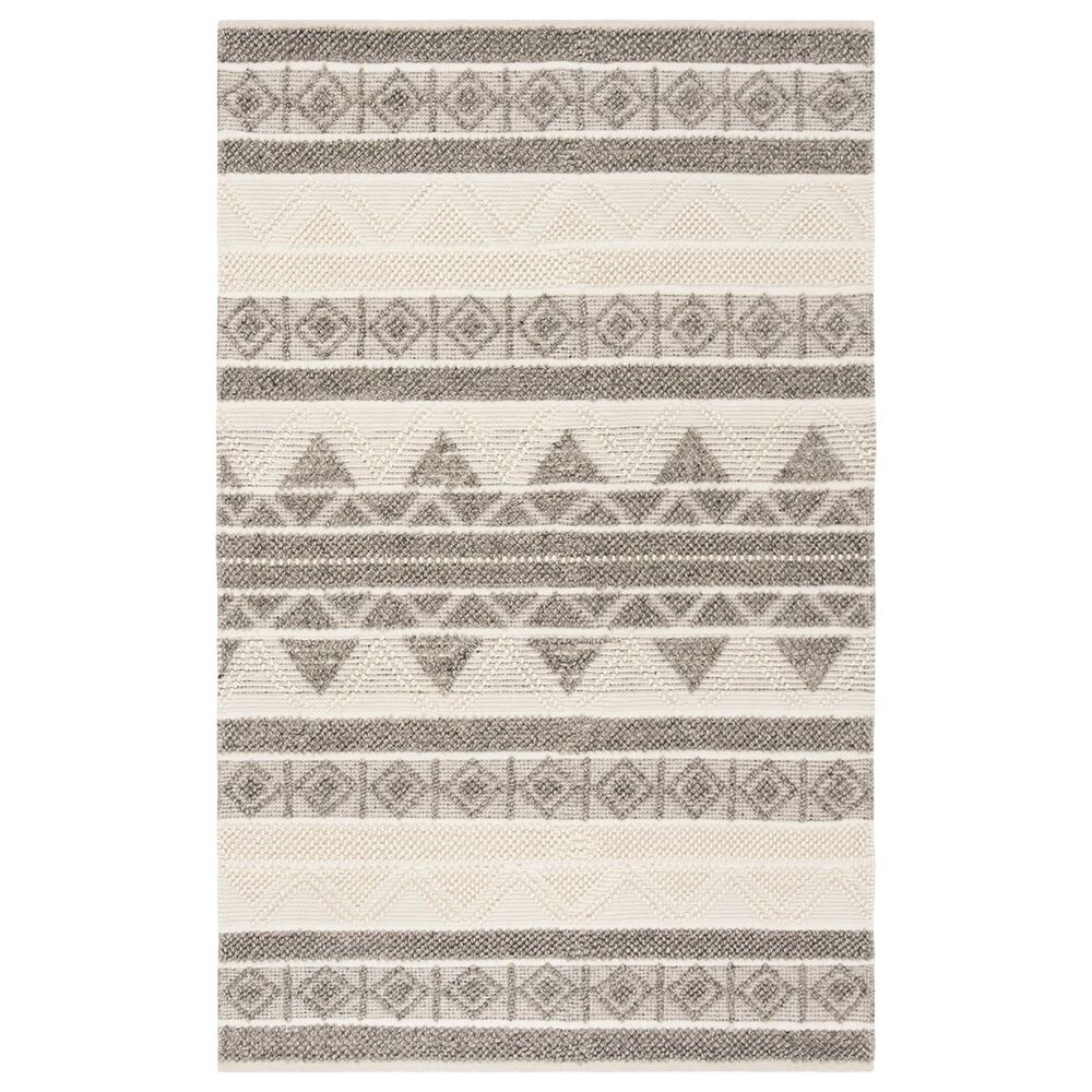 Safavieh Natura 5" x 8" Ivory and Grey Area Rug, , large