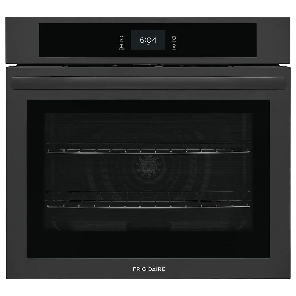 Frigidaire 30" Single Electric Wall Oven with Fan Convection in Black, , large