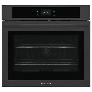 Frigidaire 30" Single Electric Wall Oven with Fan Convection in Black, , large